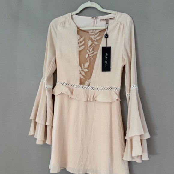For Love & Lemons Emelia Dress Dusty Pink (XS) - Picture 6 of 6